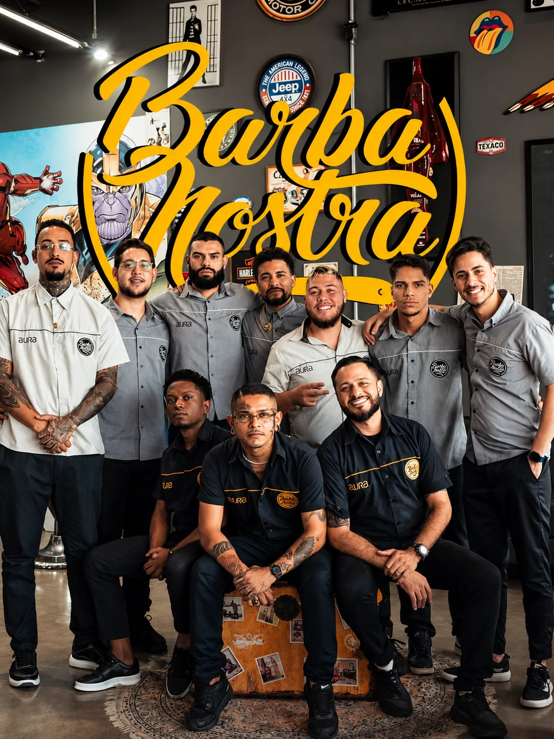 Equipe da Barba Nostra